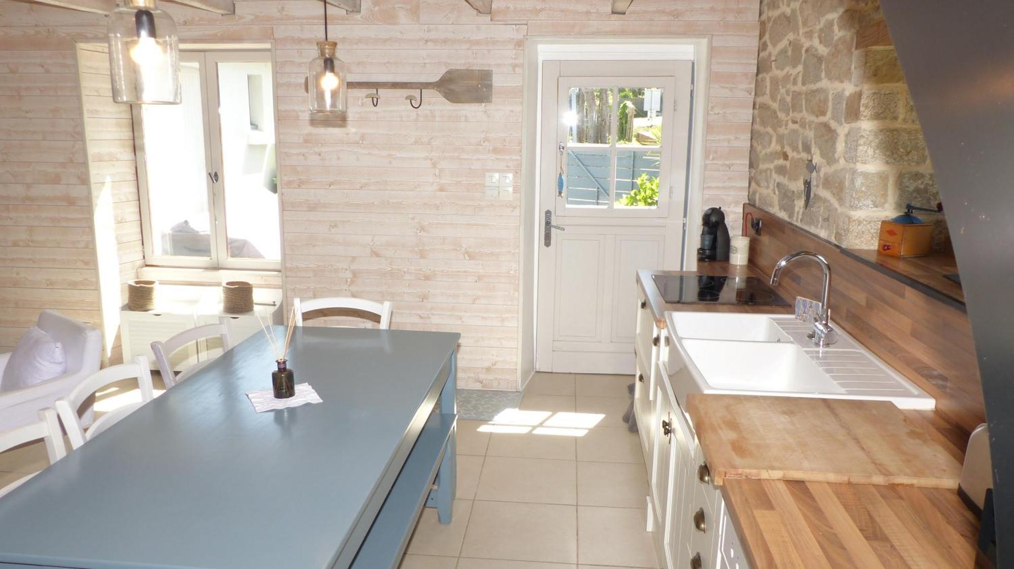 Jolie Maison De Pecheur - Sweet Fisherman Cottage Сен-Филибер Экстерьер фото