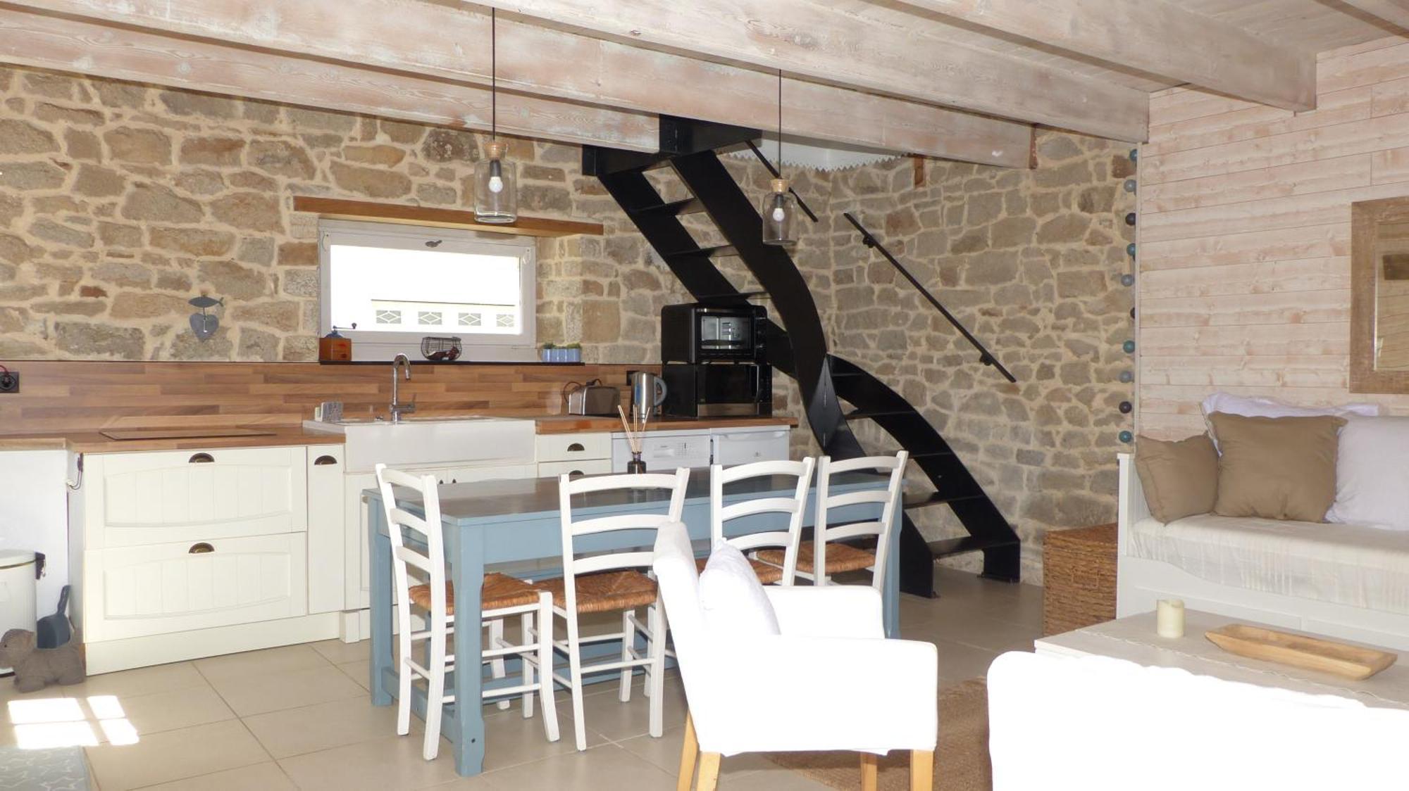 Jolie Maison De Pecheur - Sweet Fisherman Cottage Сен-Филибер Экстерьер фото