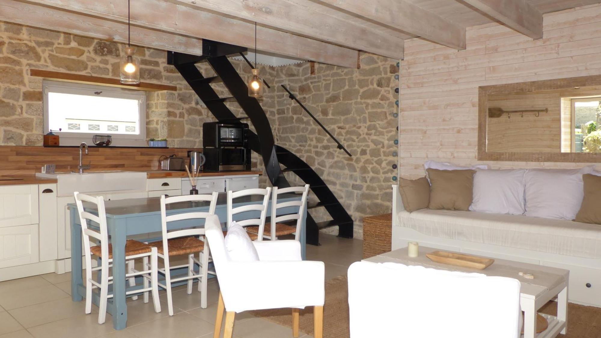 Jolie Maison De Pecheur - Sweet Fisherman Cottage Сен-Филибер Экстерьер фото