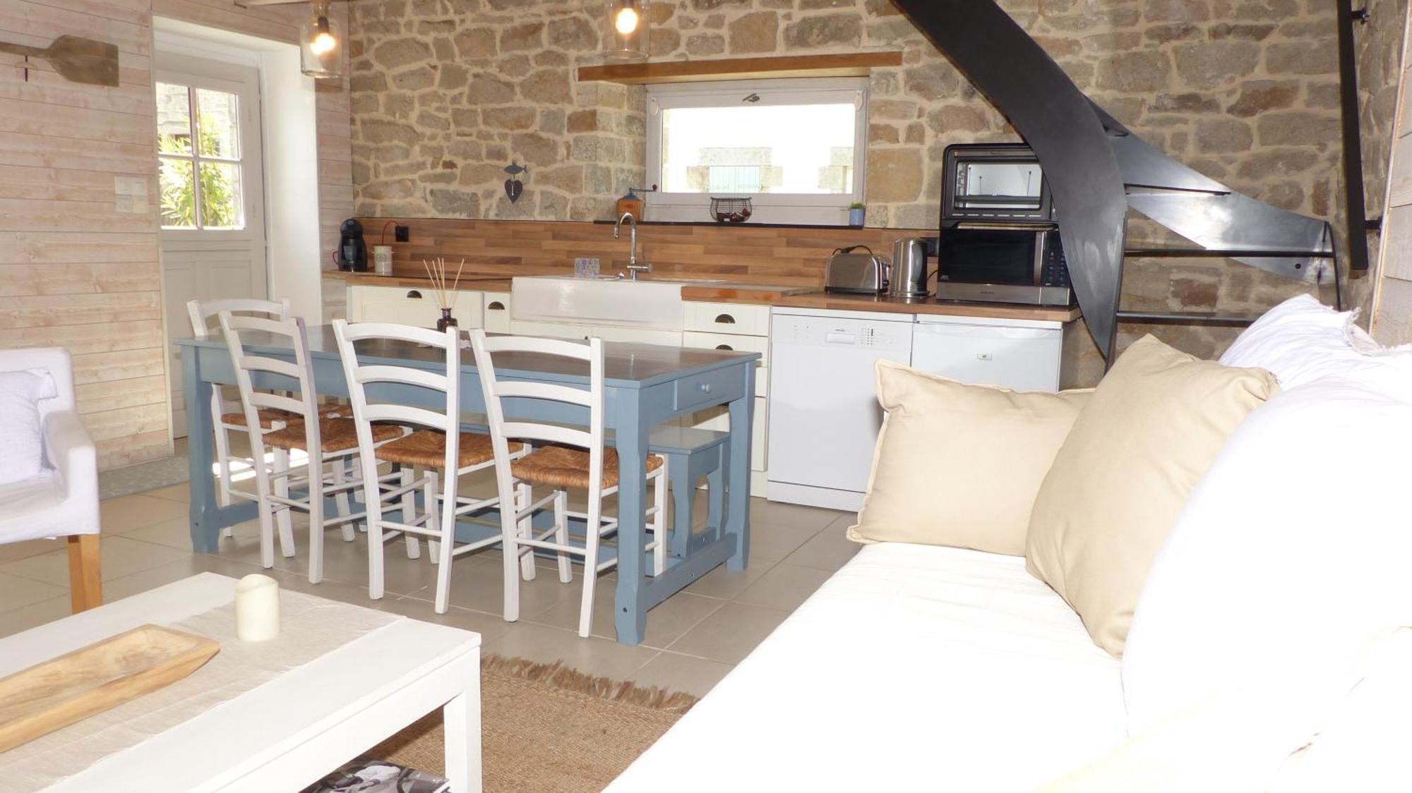Jolie Maison De Pecheur - Sweet Fisherman Cottage Сен-Филибер Экстерьер фото